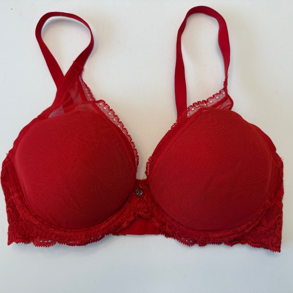 Montelle Intimates Bra Size 34D Red